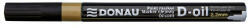 DONAU Lakkmarker DONAU D-oil 2, 2 mm arany (U7368001PL-35) - papir-bolt