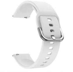 BSTRAP Silicone V2 szíj Garmin Vivoactive 5, white