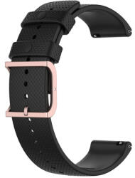 BSTRAP Silicone Rain szíj Garmin Vivoactive 5, black