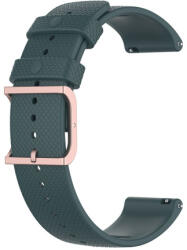 BSTRAP Silicone Rain szíj Garmin Vivoactive 5, dark green