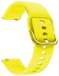 BSTRAP Silicone V2 szíj Garmin Vivoactive 5, yellow