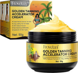 Frovetani Crema Acceleratoare pentru Bronz de 10 ori mai rapid, Efect Intensificator, Ingrediente 100% Naturale
