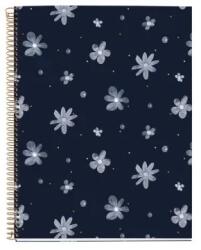 Miquelrius spirálfüzet, A4, 120 lap, vonalas, színregiszteres, keményfedeles, Sparkles Midnight