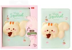 Traders notesz squishy-vel, A6, 96 mintás lap, mókus, iigen