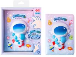 Traders notesz squishy-vel, A6, 96 mintás lap, űrhajós, iigen