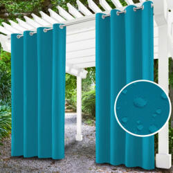 Mondo Italia Kerti függöny a gyűrűk a teraszon MIG25 türkiz