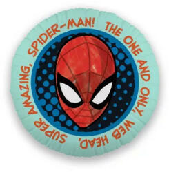  Pókember Web Head formapárna, díszpárna 35x35 cm Velúr (BRM016507)