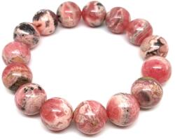 R. M. ékszer Rodokrozit golyó karkötő 14-15mm (059663)