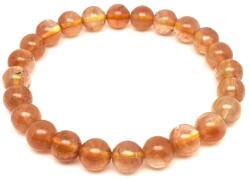 R. M. ékszer Topáz arany golyó karkötő 8mm (059495)