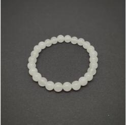 R. M. ékszer Jáde fehér golyó gyerek karkötő 6mm (058112)