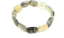 R. M. ékszer Prehnit tégla karkötő 10x14x5mm (059130)