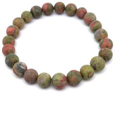 R. M. ékszer Unakit matt golyó karkötő 8mm (058492)