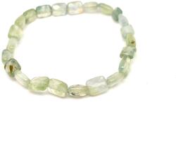 R. M. ékszer Prehnit fazettált tégla karkötő 6, 5x8x4, 5mm (059131)