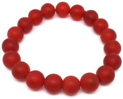 R. M. ékszer Karneol matt golyó karkötő 10mm (058902)