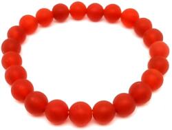 R. M. ékszer Karneol matt golyó karkötő 8mm (058901)