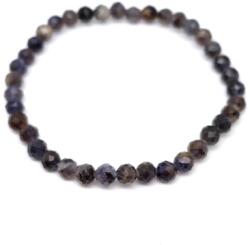 R. M. ékszer Iolit fazettált golyó karkötő 5mm (059121)