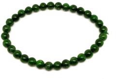 R. M. ékszer Krómdiopszid golyó karkötő 6-7mm (058098)