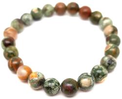 R. M. ékszer Riolit golyó karkötő 8-9mm (059255)