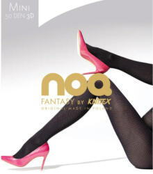 Knittex MINI 50 DEN extra méretű mintás harisnyanadrág