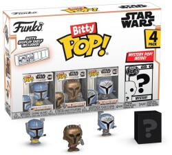 Funko bitty pop: mandalorian- heavy mandalorian 4pk? (B75451) Figurina