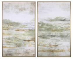 Bizzotto Set 2 tablouri canvas abstract 55x2.5x90 cm x2 (0241130)