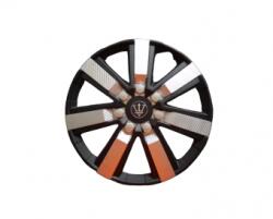 ALM Set capace roti EVO negru+argintiu 15 (ALM 290923-30)