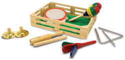 Melissa & Doug Set de instrumente muzicale din lemn (MD0488) - piciulica