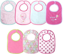 Baby Care Babeț BABY CARE Girl cu Velcro 7 buc (10260240003)