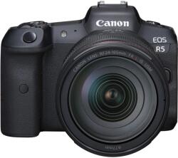 Canon EOS R5 + RF 24-105mm f/4 L IS USM MILC (4147C015) Digitális fényképezőgép