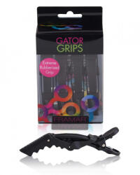 Framar Clipsuri negre pentru sectionarea parului Gator Grips Black 4buc (91002)