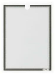 DURABLE Dokumentumtartó, A4, öntapadó, DURABLE, szürke (DB400657) - papirdepo