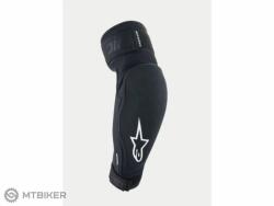 Alpinestars A-Impact Plasma Elite Shield könyökvédők, fekete/fehér (XL)