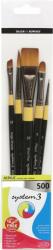 Daler-Rowney System3 Acrylic Brush Synthetic Set pensule 5 Bucăți (281300500)