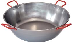 Perfect Home Tigaie Wok Paella din oțel lustruit 65cm 54186