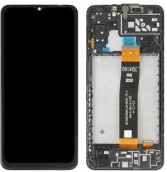 GH82-29805A Samsung Galaxy A04s LCD kijelző érintővel fekete kerettel, előlap (GH82-29805A)
