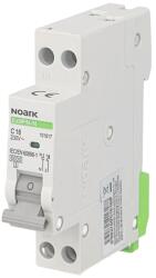 NOARK Electric Siguranta automata, 1P+N, 16A, curba C, capacitate rupere 6kA, Noark Ex9PN-N 101617 (101617)