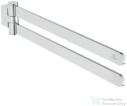 Ideal Standard CONCA ROUND 45 cm-es forgatható dupla törölközőtartó, Króm T5396AA (T5396AA)