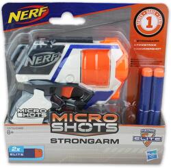 Hasbro N-Strike Elite Micro Shoots Strongarm szivacslövő pisztoly 2 db tölténnyel (138269) (138269)