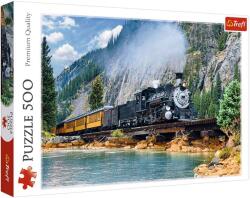  Puzzle hegyi vonat 500 db-os Trefl (147762) (37379)