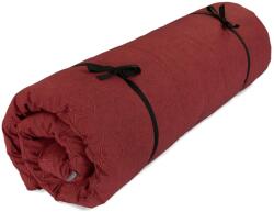Bodhi Maharaja Shiatsu masszázsmatrac futon levehető huzattal Maharajav Szín: piros (dark red), Méretek: 200 x 140 cm