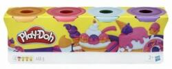  Gyurma 4 db-os klasszikus színekkel Play-Doh 448g (narancs, mályva, világoskék, lila) (142083) (E4869)