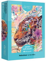  Puzzle Velvet soft touch oroszlán Trefl (172067) (37422)