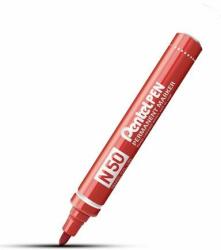 Pentel Alkoholos marker, 2 mm, kúpos, PENTEL "N50", piros (PENN50BE) - tonerprint