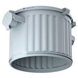  Kaiser 1281-00 HaloX 100 lámpadoboz LED és halogén lámpákhoz beton zsaluzatba, 2 db M20/25 bevezető nyílás bordás gégecsövekhez. Mélység: 110 mm Átmérő: 130mm (1281-00)