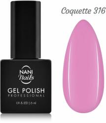 Naní gél lakk 6 ml - Coquette