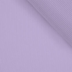 Takoy Konfekció anyag bordás Jersey új OSKAR pasztell lila színű № 82