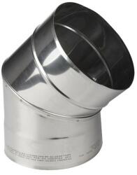 PRODMAX 125 könyök 45° tömör /0, 6 mm rozsdamentes acél