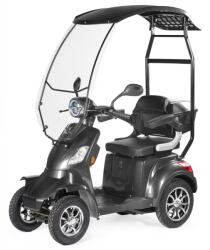 Oudie Scuter electric 4 roti fara permis Oudie CL-30 Albastru, motor 1000W, baterie 60V 20Ah, viteza 25km h, autonomie aprox 50km (Cu cabina) (CL-30ZR-60-1-3740-8084)