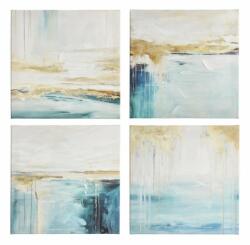 Bizzotto Set 4 tablouri canvas 4 x 30x30 cm (0240990)