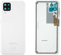 Samsung Capac baterie Samsung Galaxy A12 A125F, alb, GH82-24487B (GH82-24487B) - geniusfix